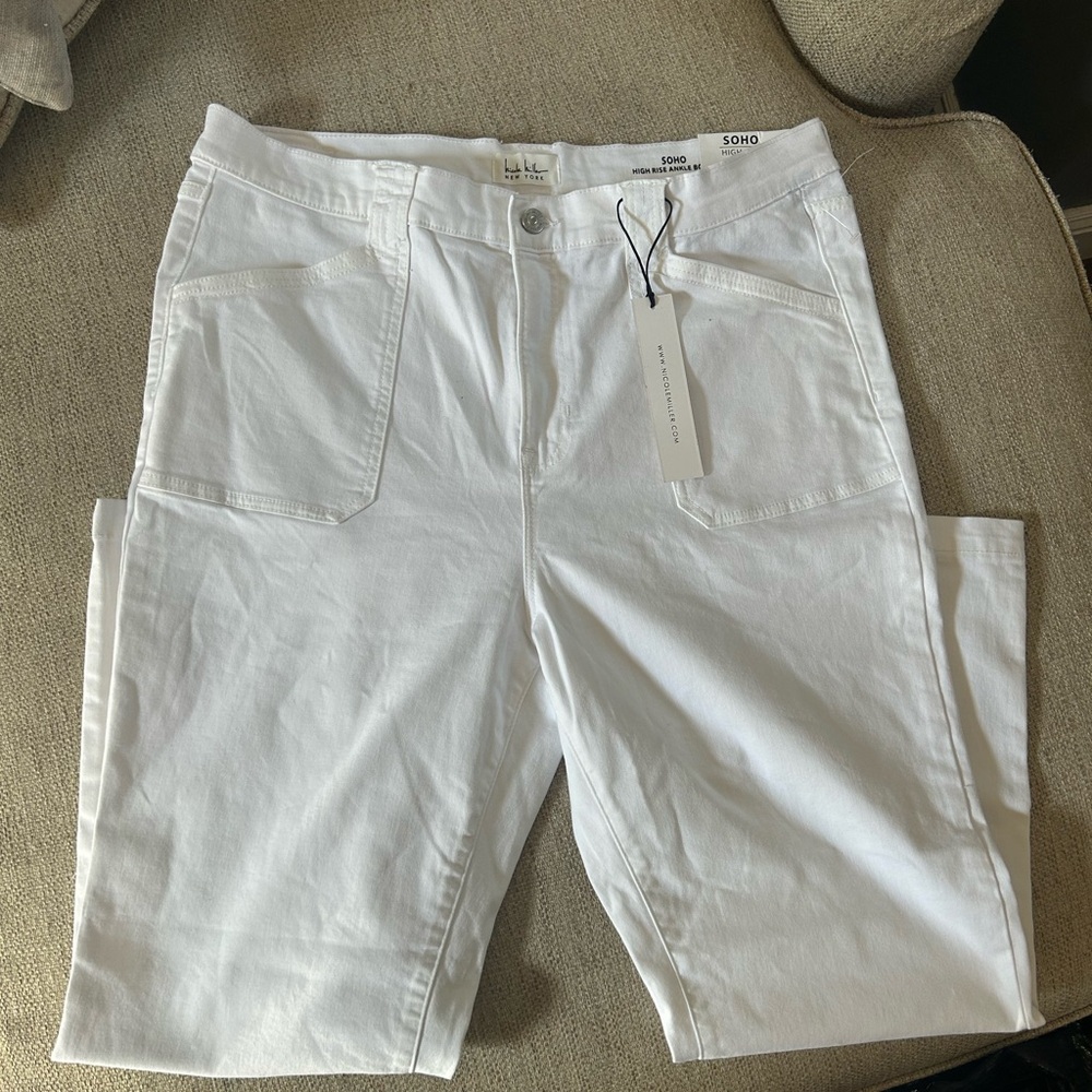 white jeans